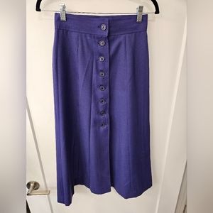 Vintage - Classic of Boston Purple Skirt - NWOT